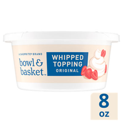 Bowl & Basket Original Whipped Topping, 8 oz