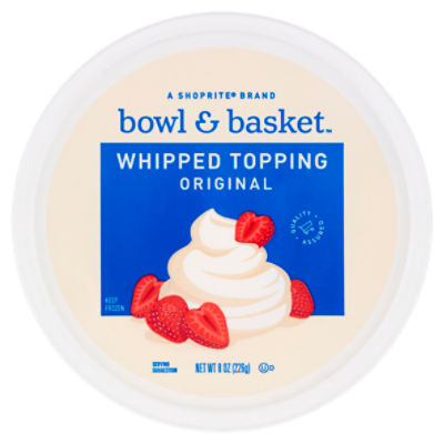 Bowl & Basket Original Whipped Topping, 8 oz, 8 Ounce