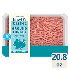 Bowl & Basket 99% Fat Free Ground Turkey, 20.8 oz