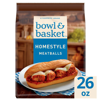 Bowl & Basket Homestyle Meatballs, 26 oz