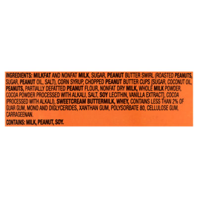 Bowl & Basket Fully Loaded Chocolate Peanut Butter Cup Ice Cream, 1.5 qt