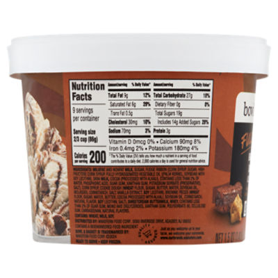 Bowl & Basket Fully Loaded Brookie Dough Ice Cream, 1.5 qt