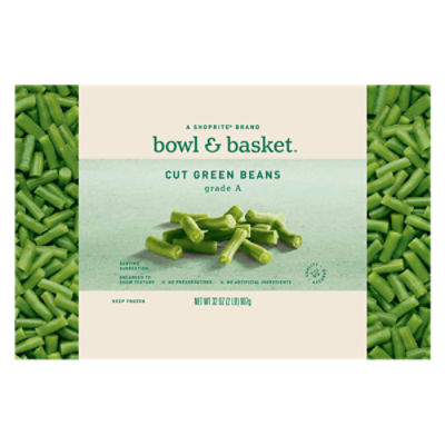 Bowl & Basket Cut Green Beans, 32 oz, 32 Ounce