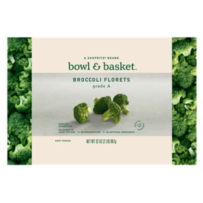 Bowl & Basket Broccoli Florets, 32 oz, 32 Ounce