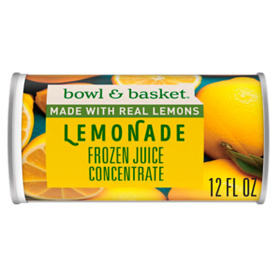 Bowl & Basket Frozen Lemonade Juice Concentrate, 12 fl oz