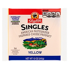ShopRite American Cheese - Yellow: Individually wrapped, 12 Ounce