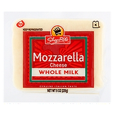 ShopRite Mozzarella - Whole Milk, 8 Ounce