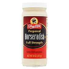 ShopRite Horseradish, Prepared Full Strength, 8 Ounce