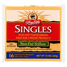 ShopRite Cheese - Yellow, 12 Ounce