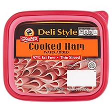 ShopRite Cooked Ham - Deli Style with Natural Juices, 10 Ounce