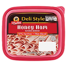 ShopRite Honey Ham - Deli Style with Natural Juices, 9 Ounce