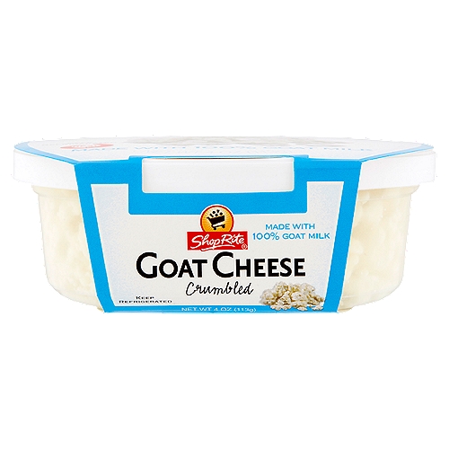 ShopRite Crumbled Goat Cheese, 4 oz