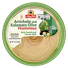 ShopRite Artichoke and Kalamata Olive, Hummus, 10 Ounce
