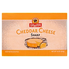 ShopRite Sharp Cheddar Cheese, 16 Ounce