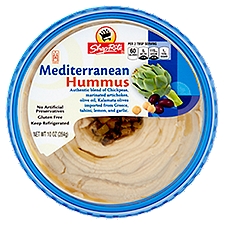 ShopRite Mediterranean, Hummus, 10 Ounce
