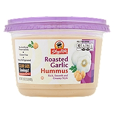 ShopRite Roasted Garlic, Hummus, 32 Ounce