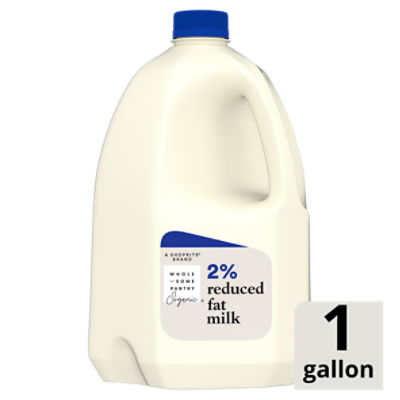 Wholesome Pantry Organic 2% Reduced Fat Milk, 1 gallon