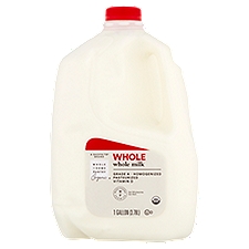 Wholesome Pantry Organic Whole Milk, 128 Fluid ounce