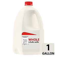 Wholesome Pantry Organic Whole Milk, 128 Fluid ounce