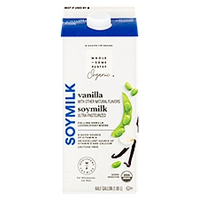 Wholesome Pantry Organic Soymilk, Vanilla, 64 Fluid ounce