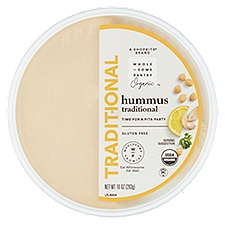 Wholesome Pantry Organic Traditional Hummus, 10 Ounce