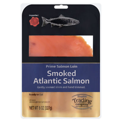 ShopRite Trading Company Smoked Atlantic Prime Salmon Loin, 8 oz