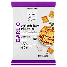 Wholesome Pantry Pita Chips Garlic & Herb, 10.25 Ounce