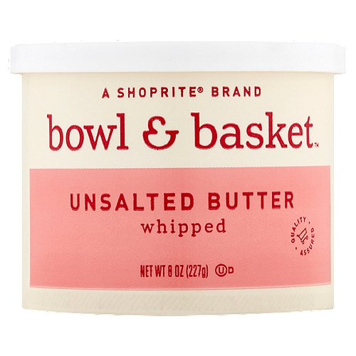 Bowl & Basket Whipped Unsalted Butter, 8 oz