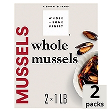 Wholesome Pantry Whole Mussels, 1 lb, 2 count