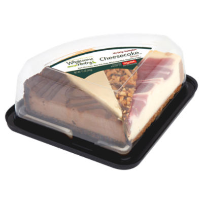 Wholesome Pantry Variety Sampler Cheesecake Slices, 4 count, 12 oz