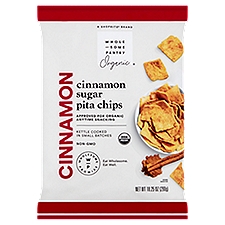 Wholesome Pantry Pita Chips Cinnamon Sugar, 10.25 Ounce