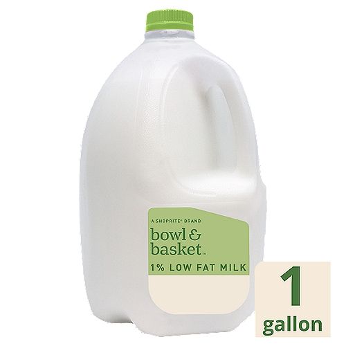 Bowl & Basket 1% Low Fat Milk, one gallon