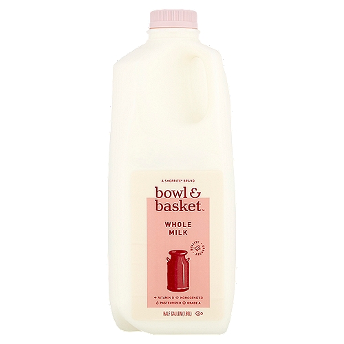 Bowl & Basket Whole Milk, half gallon