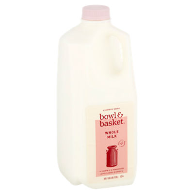 Bowl & Basket Whole Milk, half gallon