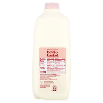 Bowl & Basket Whole Milk, half gallon