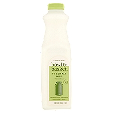 Bowl & Basket 1% Low Fat Milk, one quart, 32 Fluid ounce