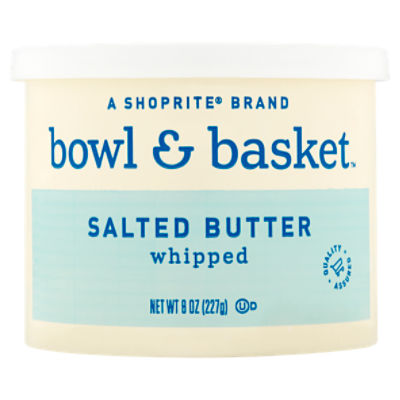 Bowl & Basket Whipped Salted Butter, 8 oz, 8 Ounce