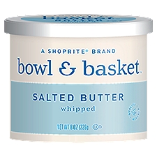 Bowl & Basket Butter Whipped Salted, 8 Ounce