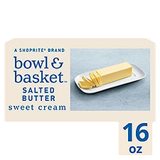 Bowl & Basket Sweet Cream Salted Butter, 4 count, 16 oz, 1 Pound