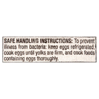 Bowl & Basket Fresh White Eggs, Large, 12 count, 24 oz
