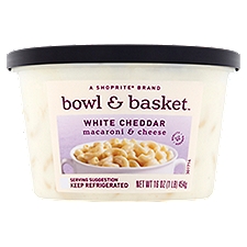 Bowl & Basket White Cheddar, Macaroni & Cheese, 16 Ounce