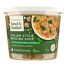 Bowl & Basket Italian-Style Wedding Soup with Meatballs, 20 oz, 20 Ounce