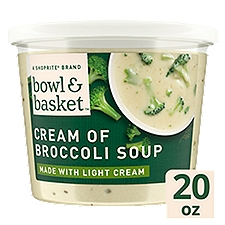 Bowl & Basket Cream of Broccoli Soup, 20 oz