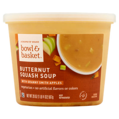 Bowl & Basket Butternut Squash Soup with Apple, 20 oz ShopRite