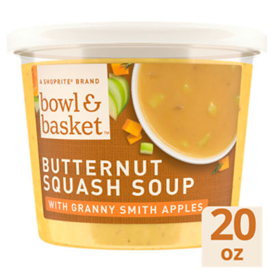 Bowl & Basket Butternut Squash Soup with Granny Smith Apples, 20 oz, 20 Ounce