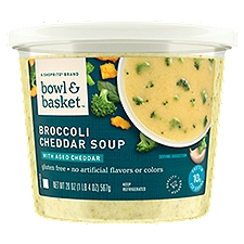 Bowl & Basket Broccoli Cheddar Soup, 20 oz, 20 Ounce