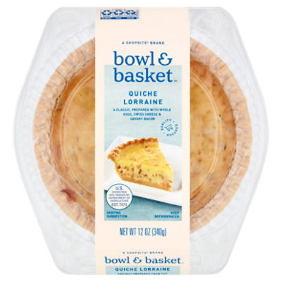 Wfm Quiche Lorraine, 15 oz at Whole Foods Market