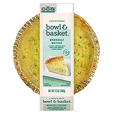 Bowl & Basket Broccoli Quiche, 12 oz, 12 Ounce