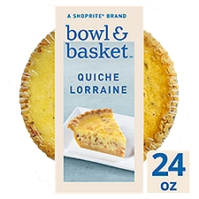 Bowl & Basket Quiche Lorraine, 24 Ounce