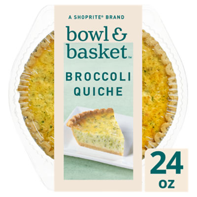 Broccoli & Cheddar Quiche, 24 ounce at Whole Foods Market